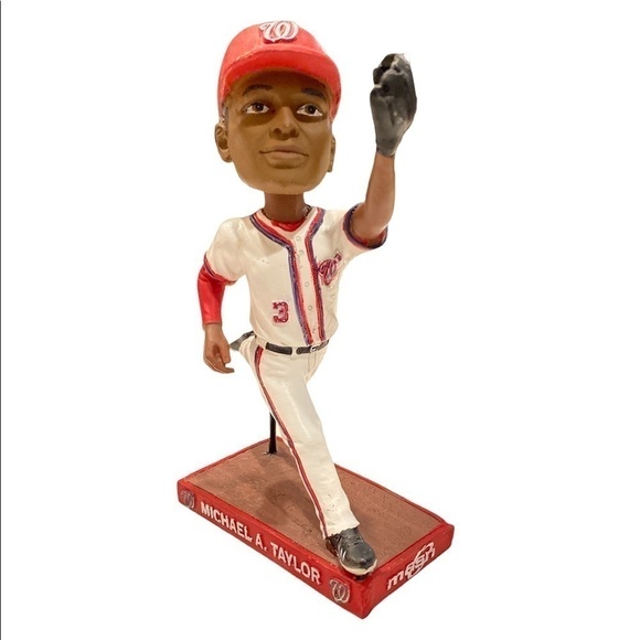 Washington Nationals Collectible 2016 Michael A Taylor Bobblehead MASN - Picture 1 of 8